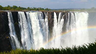 Victoria falls, Zimbabwe, Africa wilderness landscape