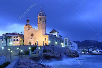 Sitges church