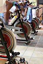 Fitness spinning bike
