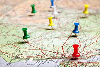 Planning with pushpins