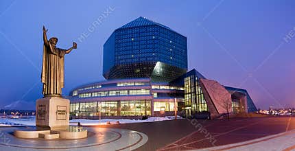 Belorussian national library.