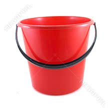 Red bucket