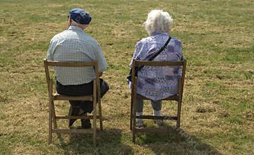 Elderly couple