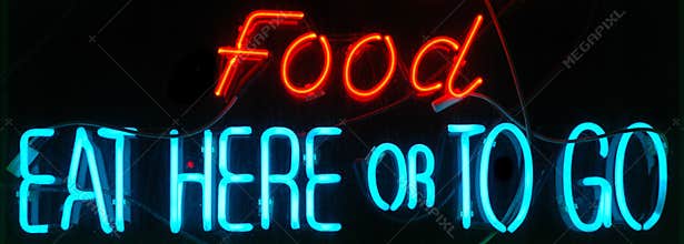 Food Neon Sign