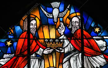 Stained Glass - the Holy Trinity