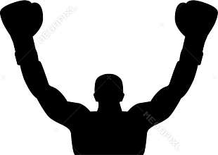 Boxer Winning Champion