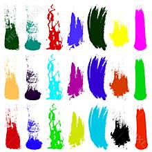 Grunch brush vectors