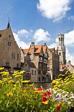 Canal in Bruges, Belgium