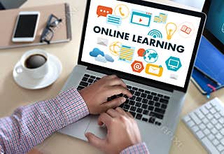 ONLINE LEARNING Connectivity Technology Coaching online Skills T
