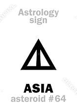 Astrology: asteroid ASIA