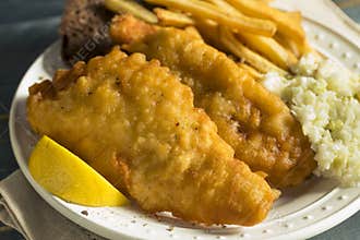Homemade Beer Battered Fish Fry