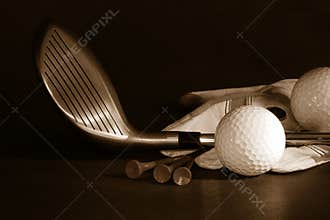 Golf essentials/ B/W