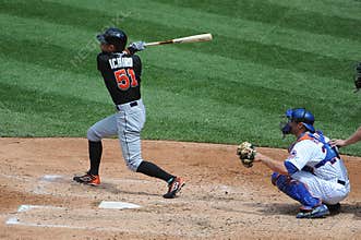 Baseball Batter Hitting