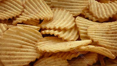 Ridge Cut Potato Chips
