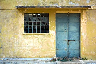 Old small warehouse.