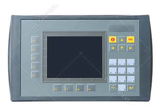 Industrial PLC with built-in operator panel