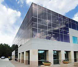 Modern commercial building facility