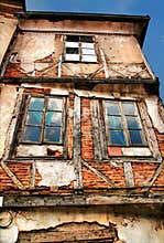 A HDR photo od an abandoned old house in Struga, M