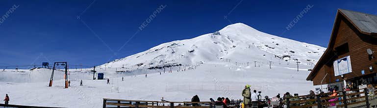 Volcano Villarrica in Chile