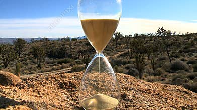 Time Lapse of an Hour Glass - Clip 1