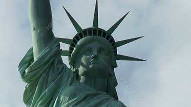 Statue of Liberty Time Lapse - Clip 1
