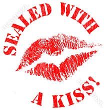 Sealed With a Kiss Stamp