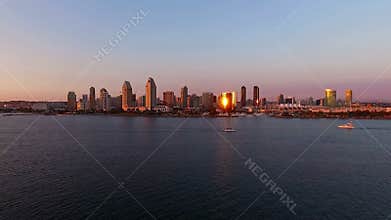 City Skyline of San Diego California