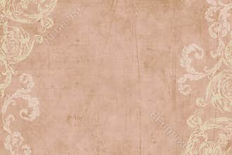 Vintage floral Scrapbook Background