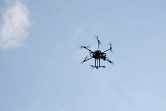 Drone in the sky