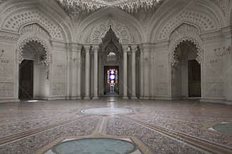 White Room inside the Sammezzano castle