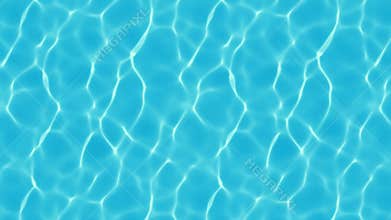 Caustics below the water surface in full HD