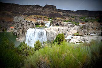 Shoshone Falls in Twin Falls, Idaho