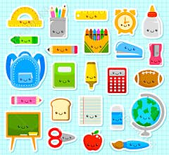 Cute school items