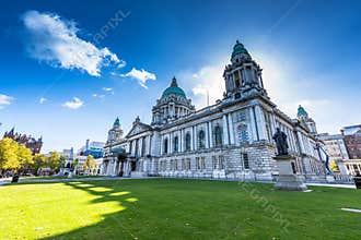 City hall of Belfast