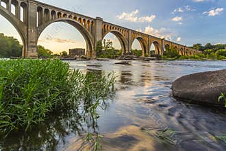 Richmond Railroad Bridge Over James River