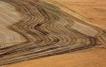 Farm Field Aerial Patterns