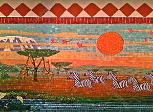 Marty and the Jungle Mural (selected portion)