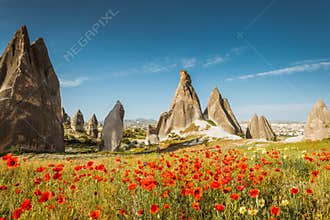 Spring in Cappadocia, Turkey