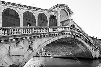Rialto Bridge, canal, water, history, ancient, Venice, Italy