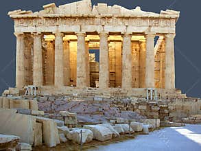 The Panthenon on the Acropolis