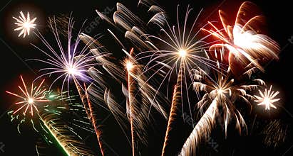 Different fireworks