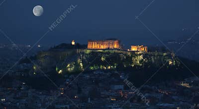Acropolis the landmarks of athens