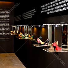 Shoes exhibition in Vigevano