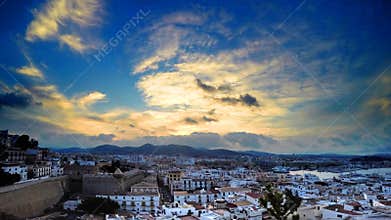 Sunset in Ibiza