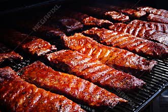 Suncoast BBQ Bash - Event Food BBQ Slabs of Ribs