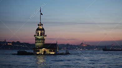 Maiden tower in Istanbul