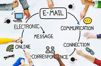 Email Data Content Internet Communication Messaging Concept
