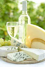 Cheese and wine