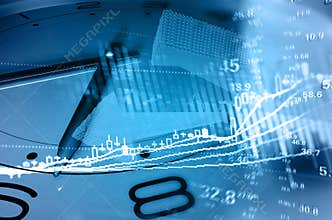 The economic development of synthetic background