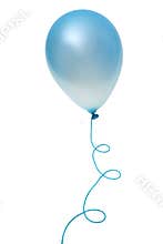 Blue balloon